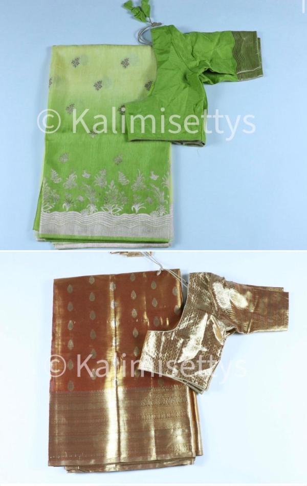 latest banarasi tissue silks collection 